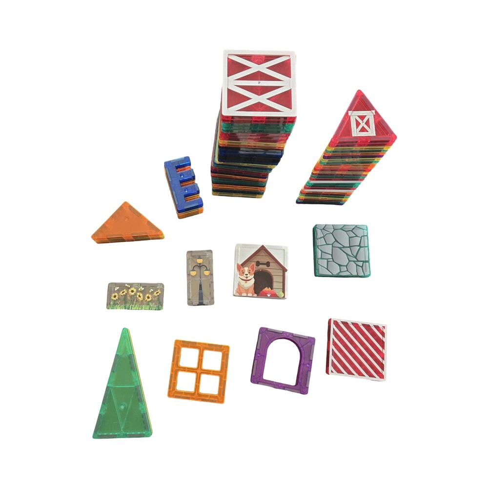 Magna Tiles Mixed Pieces 90